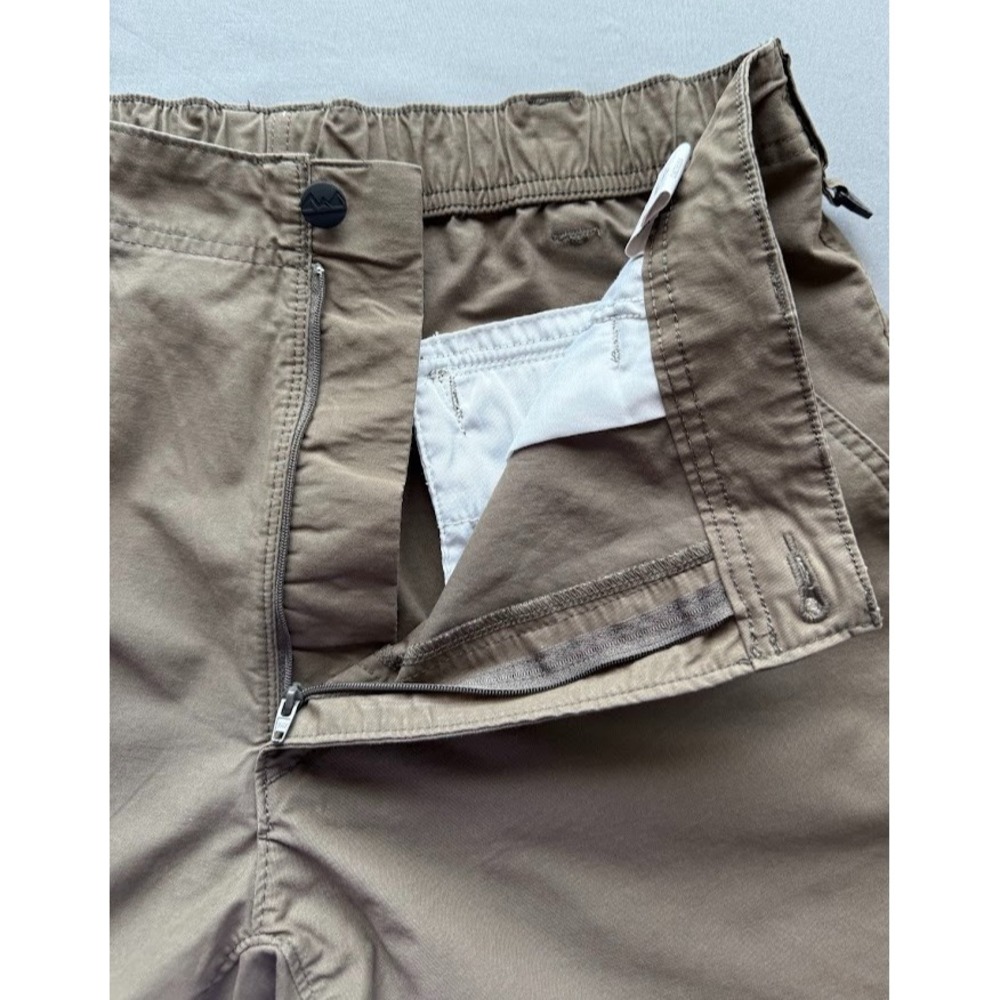 Wrangler Outdoor Shorts Men 36 Brown Performance Stretch‎ Pockets Hiking Casual - Picture 11 of 14